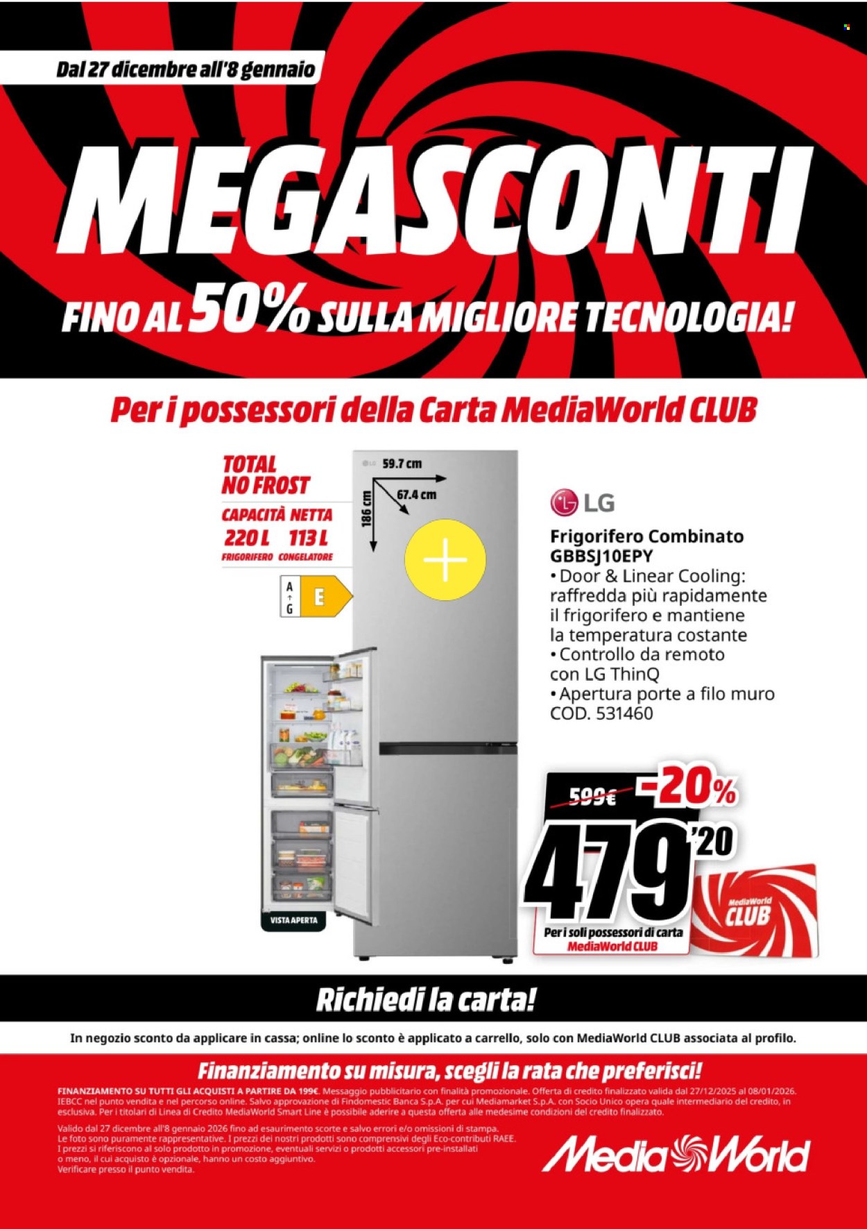 Volantino MediaWorld - 27/12/2025 - 8/1/2026. Pagina 45