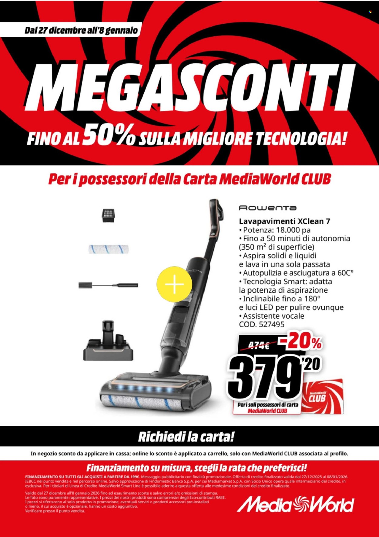Volantino MediaWorld - 27/12/2025 - 8/1/2026. Pagina 52