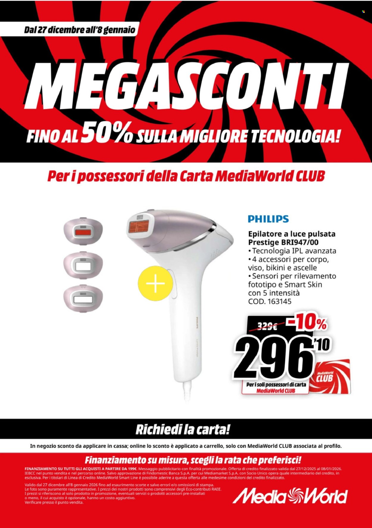 Volantino MediaWorld - 27/12/2025 - 8/1/2026. Pagina 58