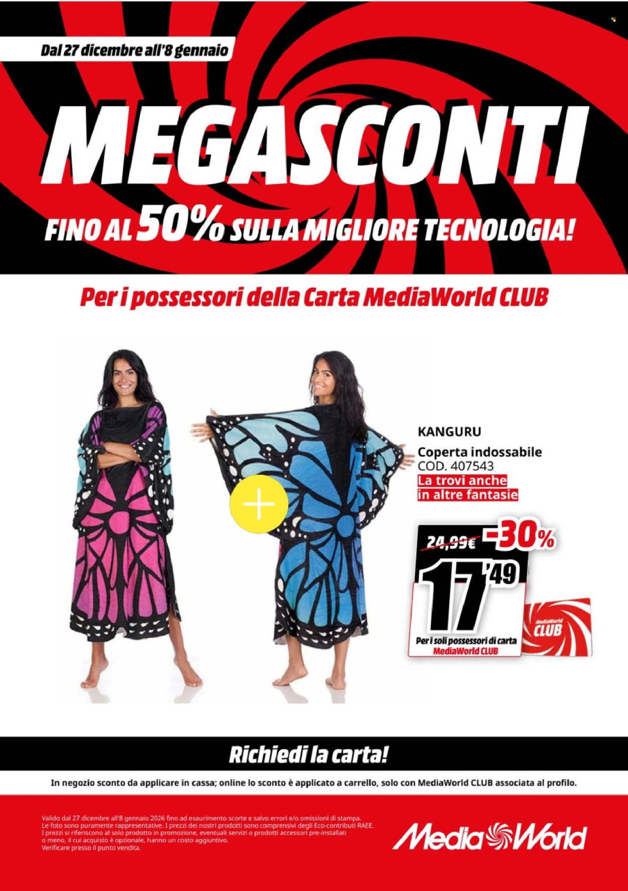 Volantino MediaWorld - 27/12/2025 - 8/1/2026. Pagina 61
