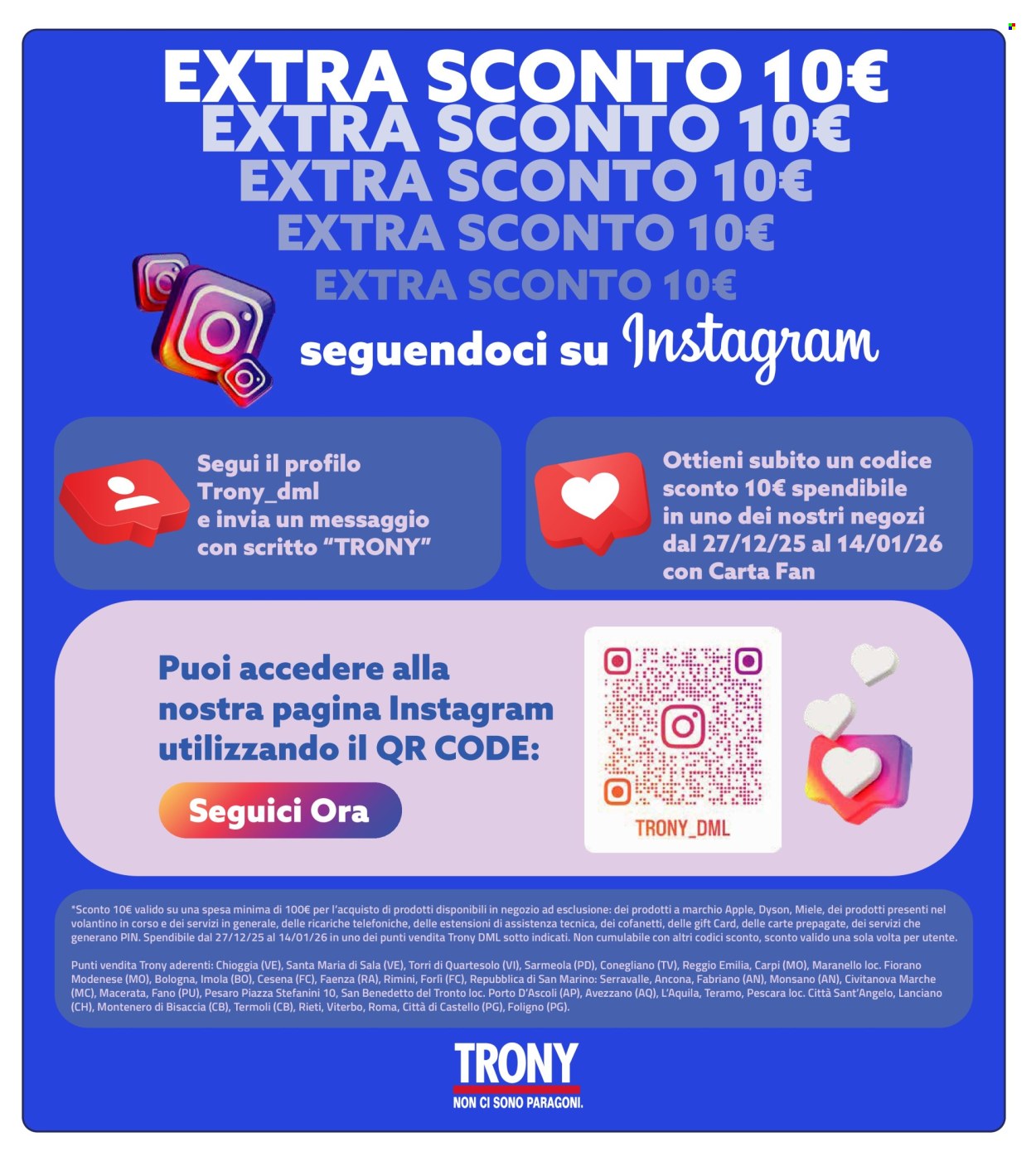 Volantino Trony - 27/12/2025 - 14/1/2026. Pagina 2