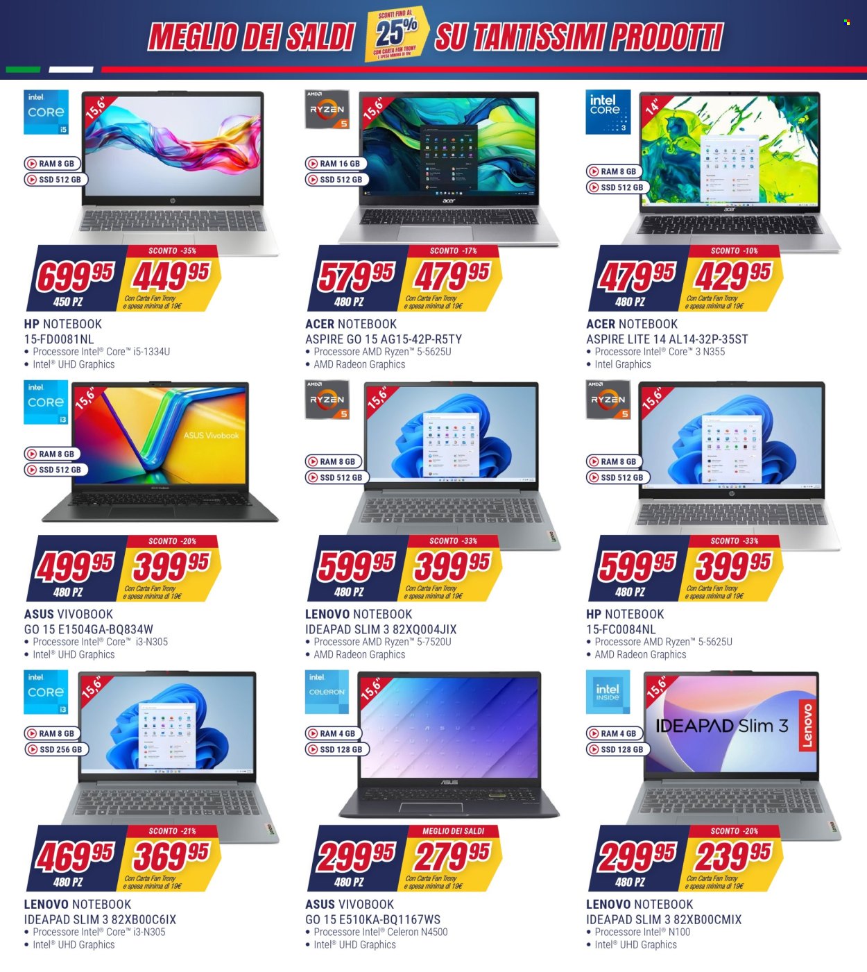 Volantino Trony - 27/12/2025 - 14/1/2026. Pagina 9