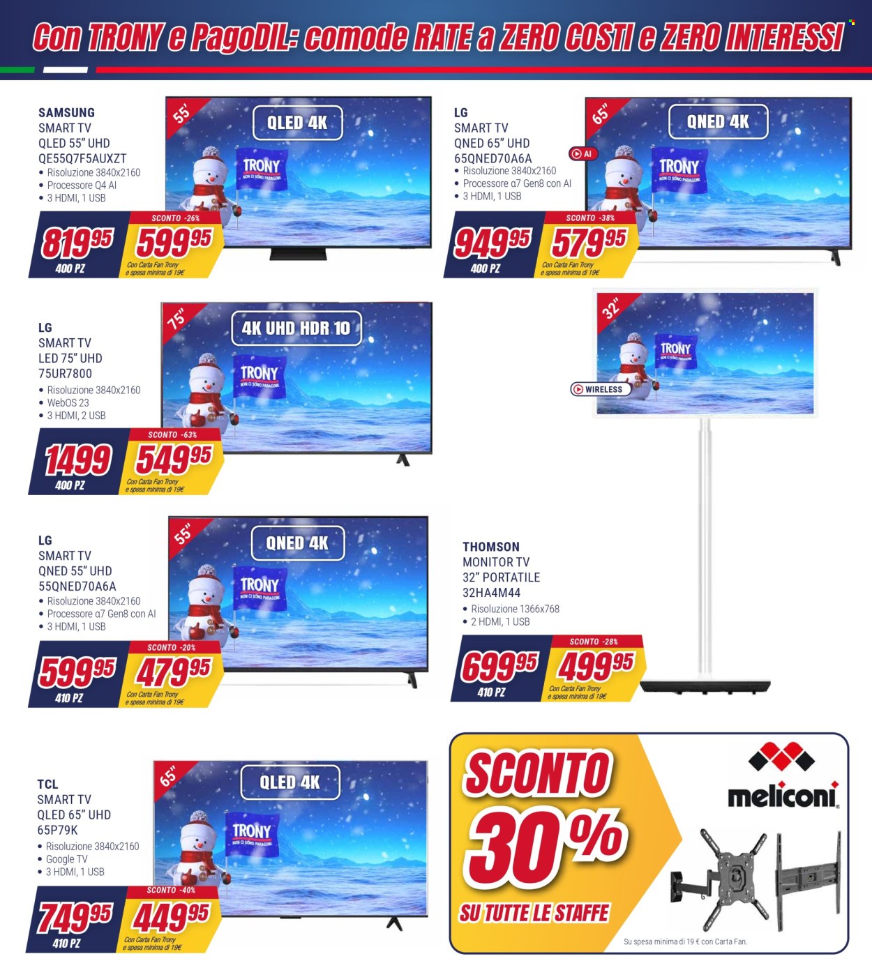 Volantino Trony - 27/12/2025 - 14/1/2026. Pagina 18