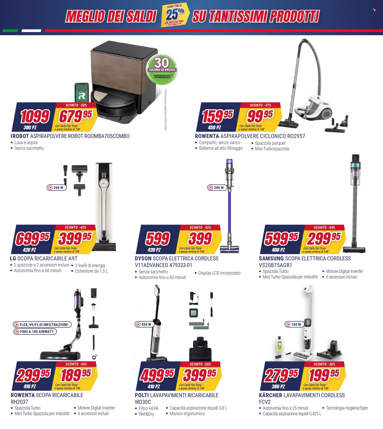 Volantino Trony - 27/12/2025 - 14/1/2026. Pagina 21