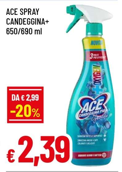 ACE SPRAY CANDEGGINA+