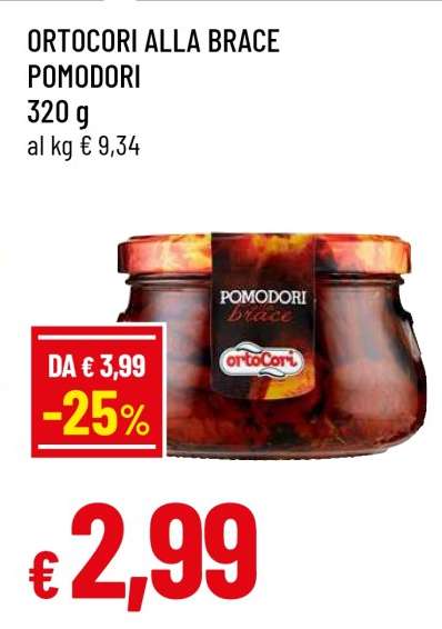 ORTOCORI ALLA BRACE POMODORI