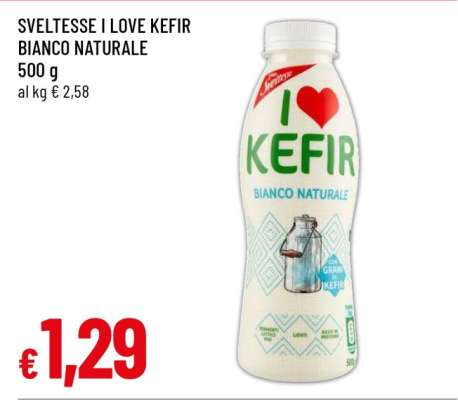 Sveltesse I Love Kefir Bianco Naturale