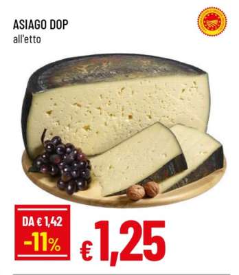 Asiago DOP