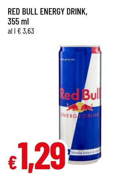 RED BULL ENERGY DRINK, 355 ml