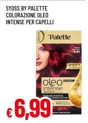 SYOSS BY PALETTE COLORAZIONE OLEO INTENSE PER CAPELLI