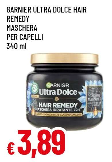 GARNIER ULTRA DOLCE HAIR REMEDY MASCHERA PER CAPELLI
