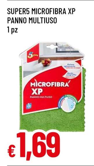 SUPER5 MICROFIBRA XP PANNO MULTIUSO