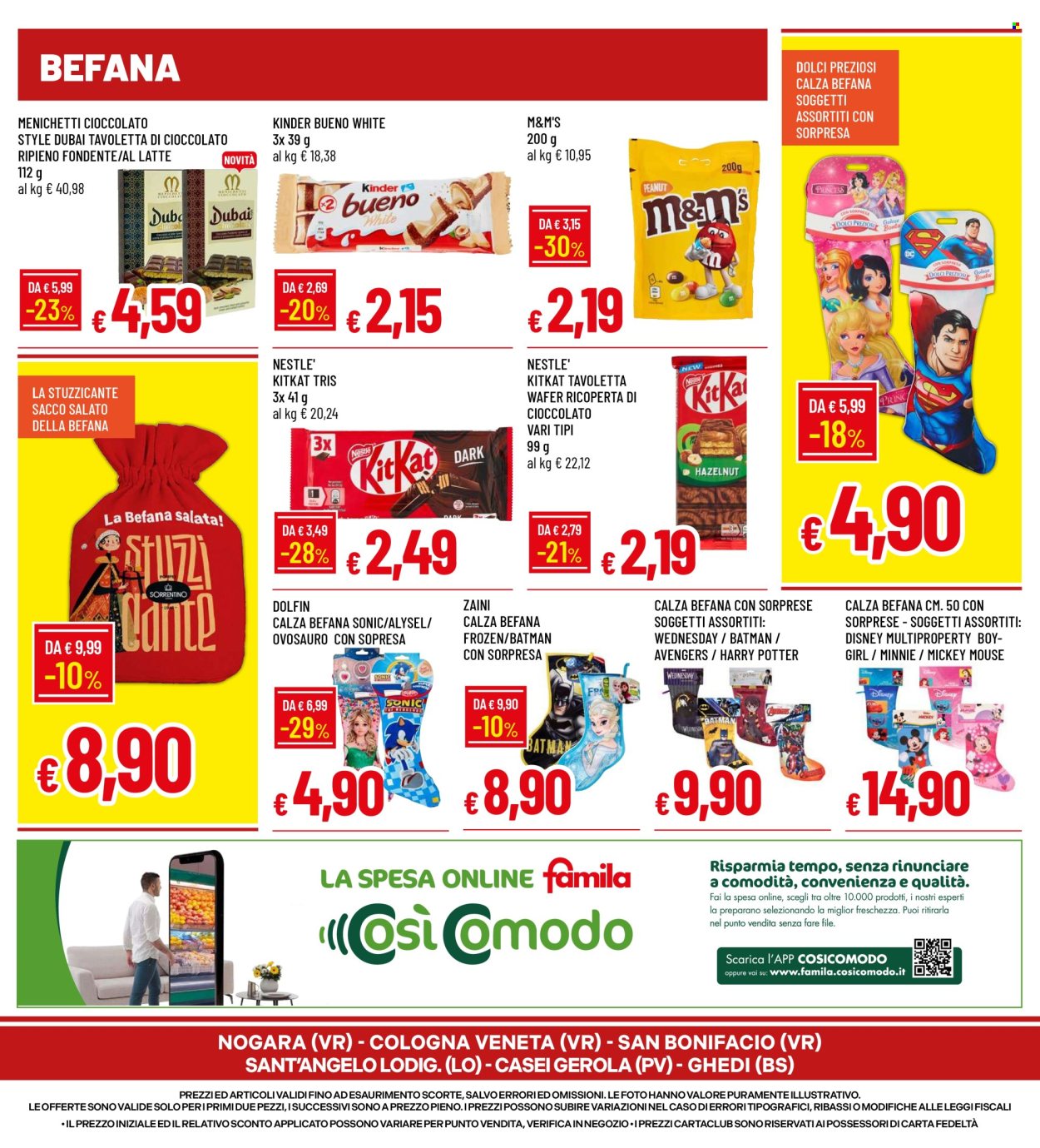 Volantino Famila - 29/12/2025 - 7/1/2026. Pagina 20