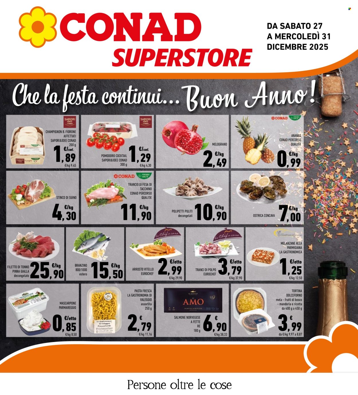 Volantino Conad Superstore - 27/12/2025 - 31/12/2025. Pagina 1