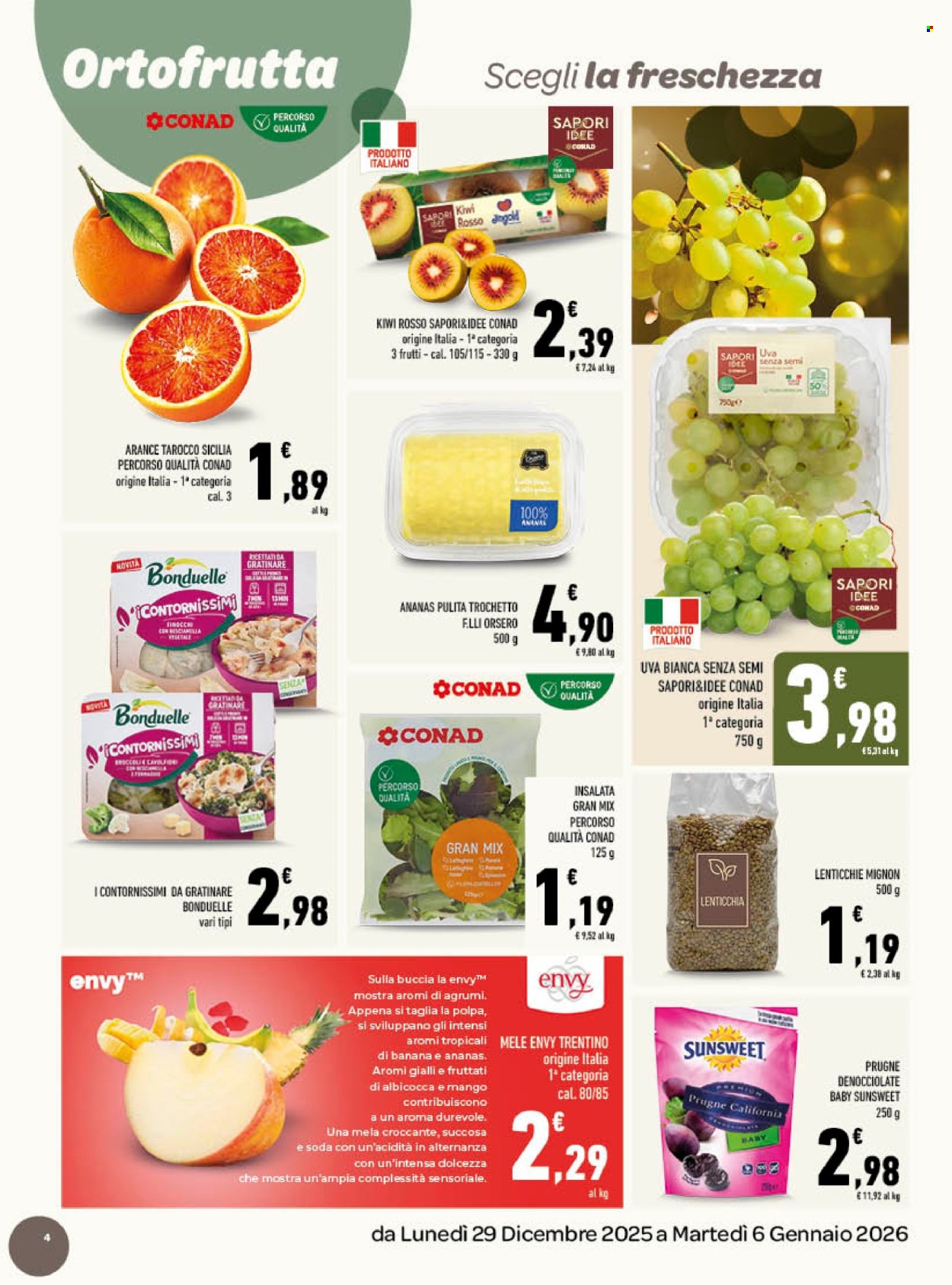 Volantino TuDay Conad - 29/12/2025 - 6/1/2026. Pagina 4