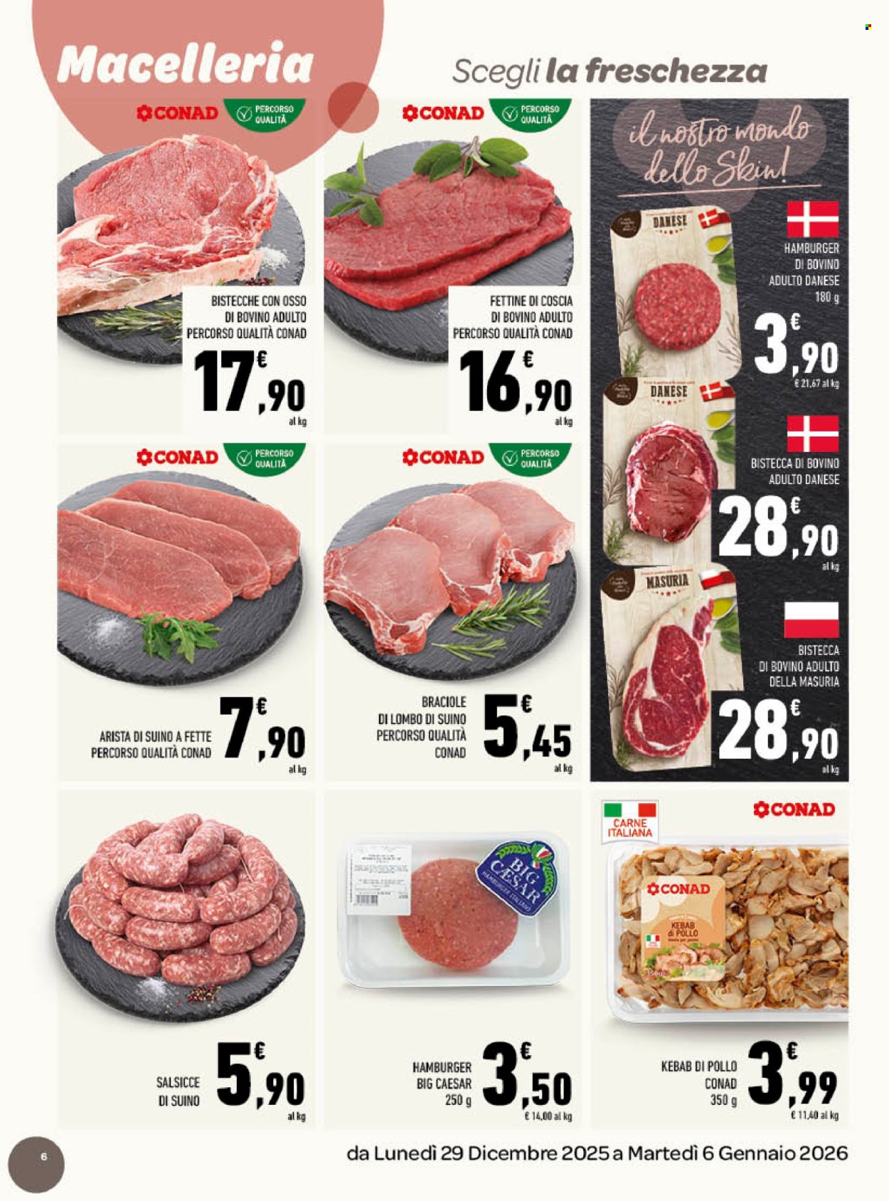 Volantino TuDay Conad - 29/12/2025 - 6/1/2026. Pagina 6
