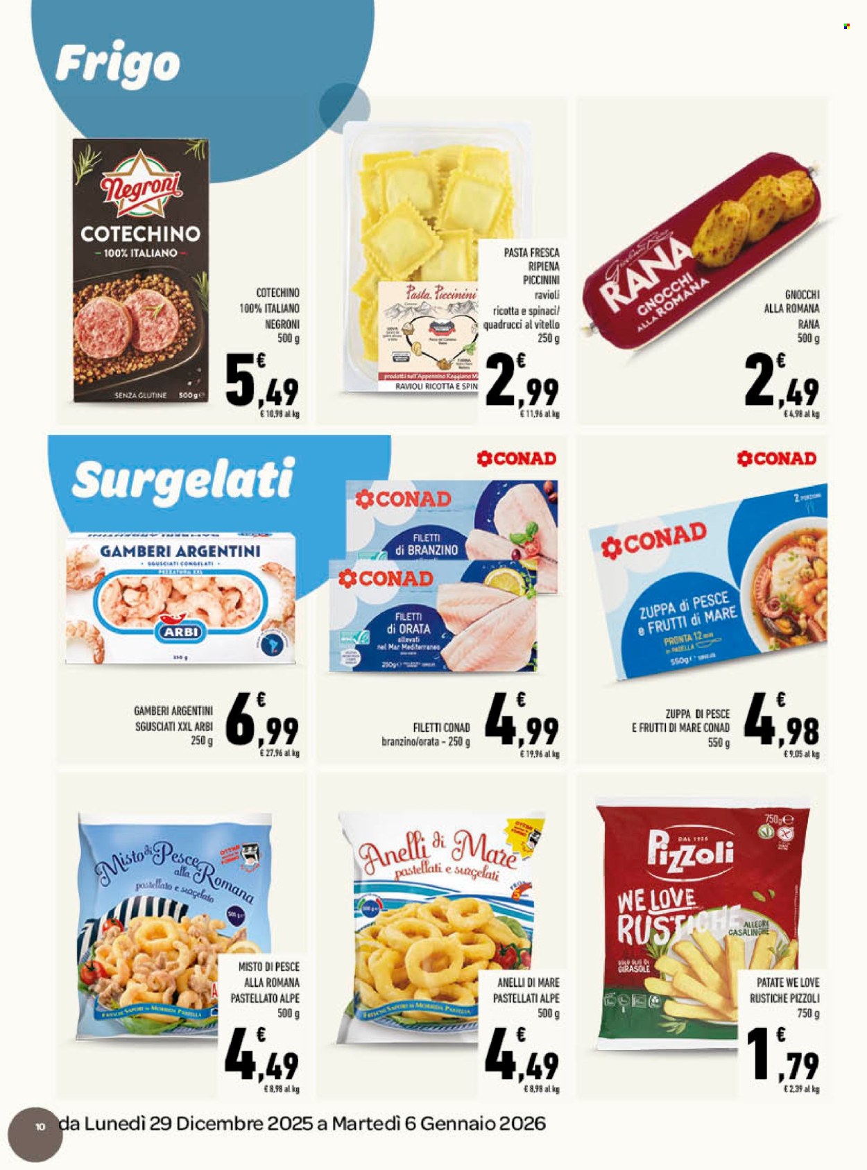 Volantino TuDay Conad - 29/12/2025 - 6/1/2026. Pagina 10