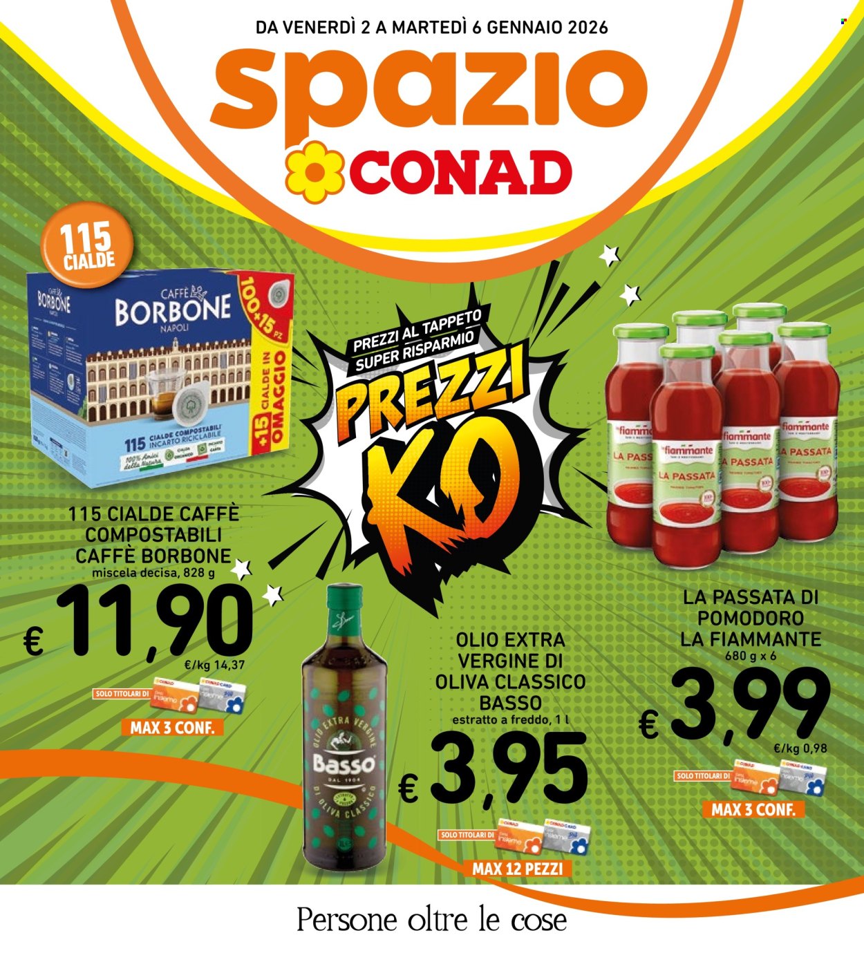 Volantino Spazio Conad - 2/1/2026 - 6/1/2026. Pagina 1