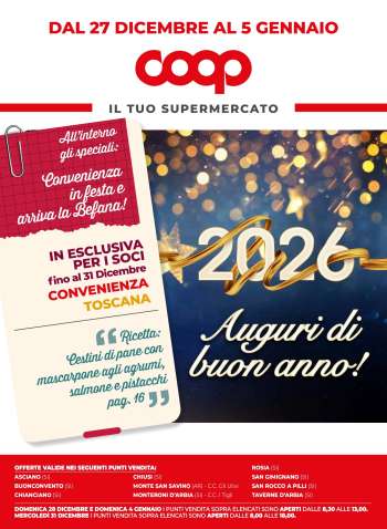Volantino Coop - 27/12/2025 - 5/1/2026.