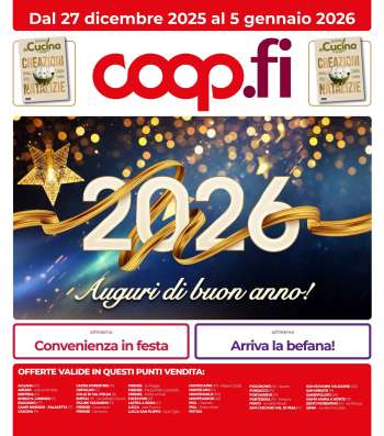 Volantino Coop - 27/12/2025 - 5/1/2026.