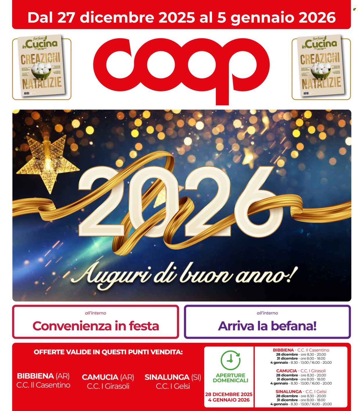 Volantino Coop - 27/12/2025 - 5/1/2026. Pagina 1