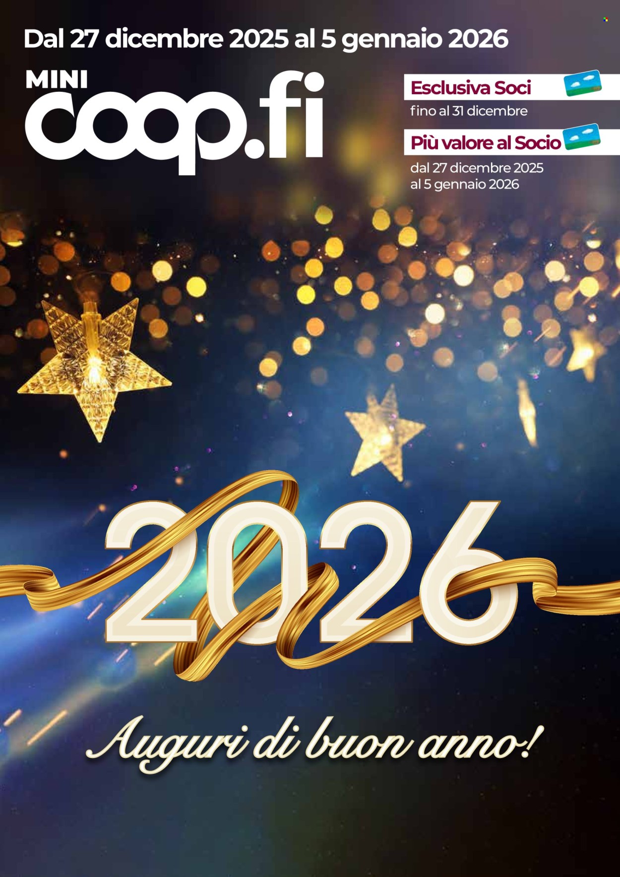 Volantino Coop - 27/12/2025 - 5/1/2026. Pagina 1