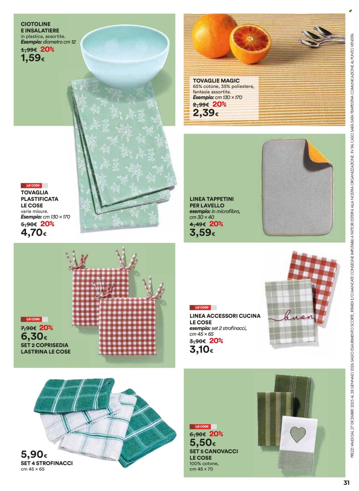 Volantino Coop - 27/12/2025 - 28/1/2026. Pagina 31