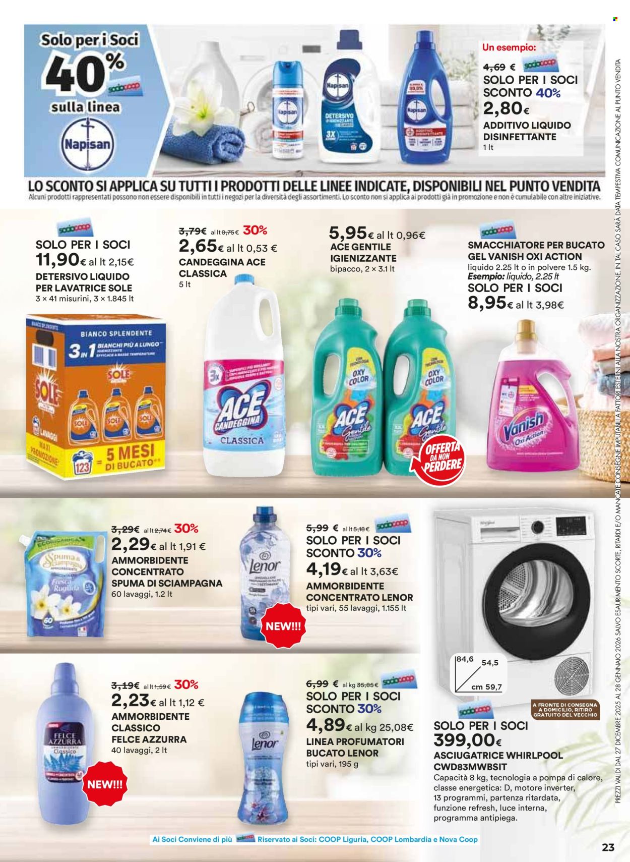 Volantino Coop - 27/12/2025 - 28/1/2026. Pagina 23