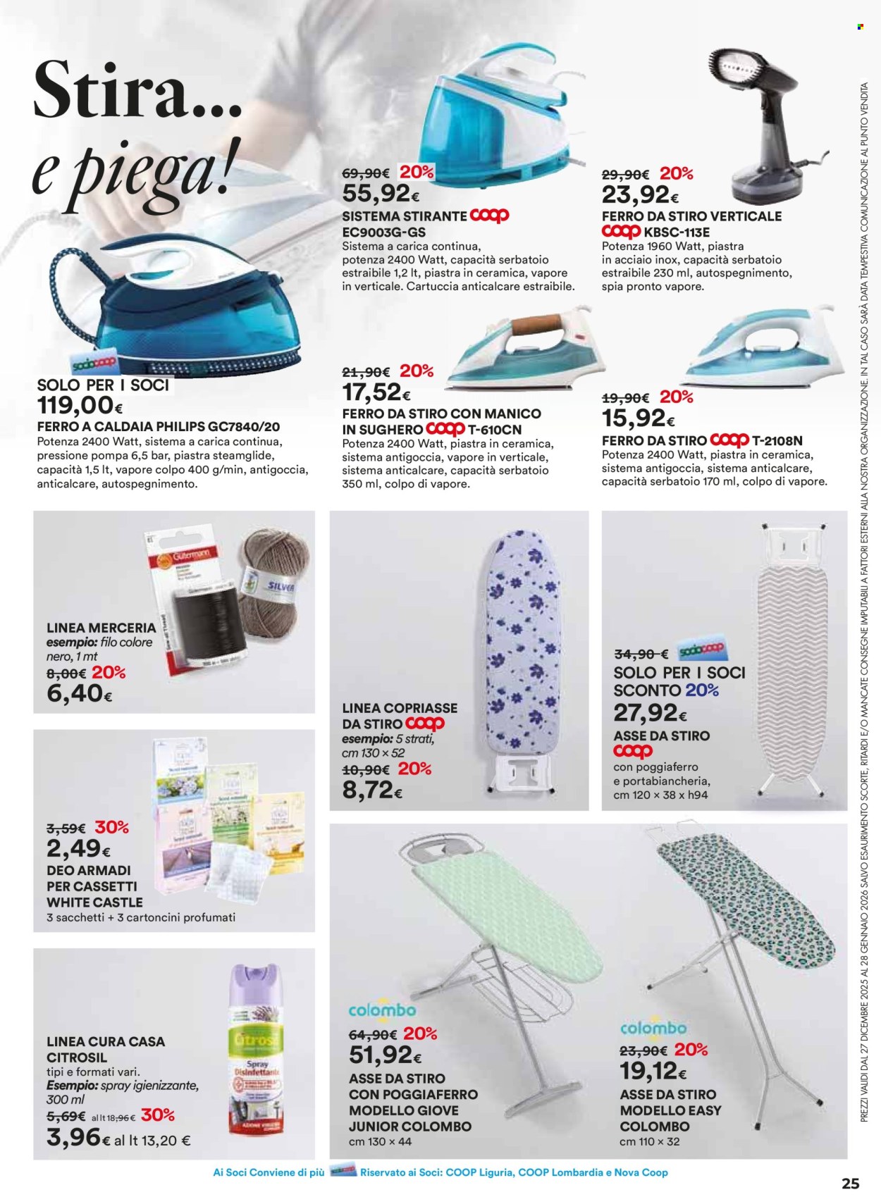 Volantino Coop - 27/12/2025 - 28/1/2026. Pagina 25