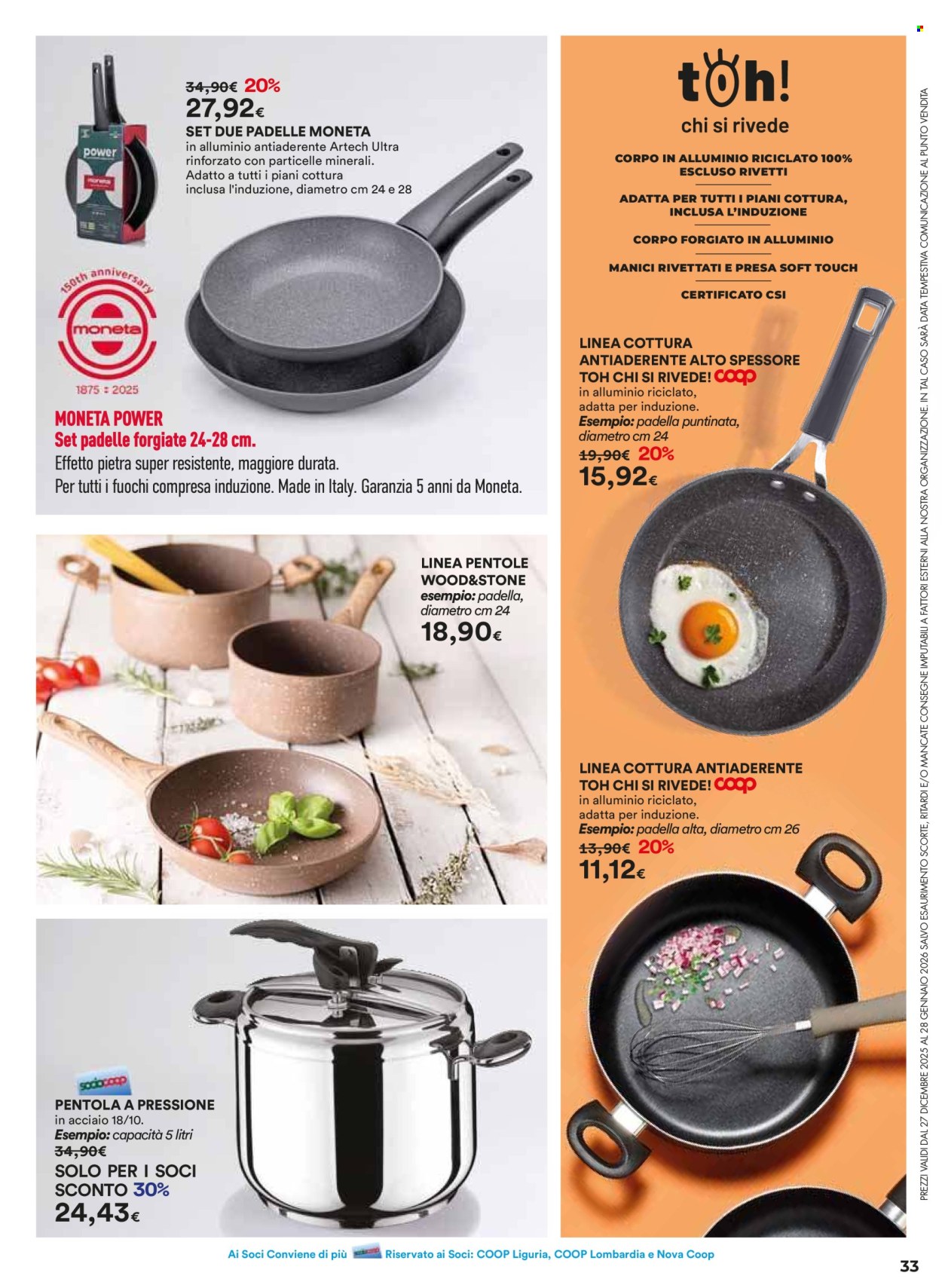 Volantino Coop - 27/12/2025 - 28/1/2026. Pagina 33