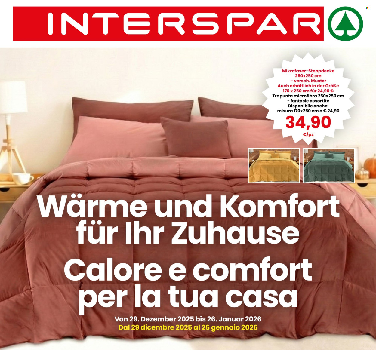 Volantino Interspar - 29/12/2025 - 26/1/2026. Pagina 1