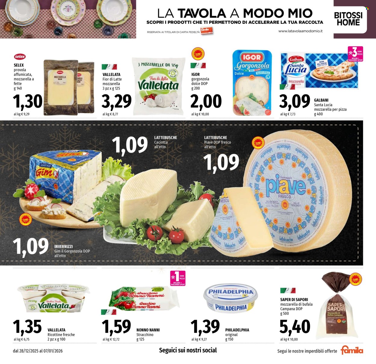 Volantino Famila - 28/12/2025 - 7/1/2026. Pagina 7