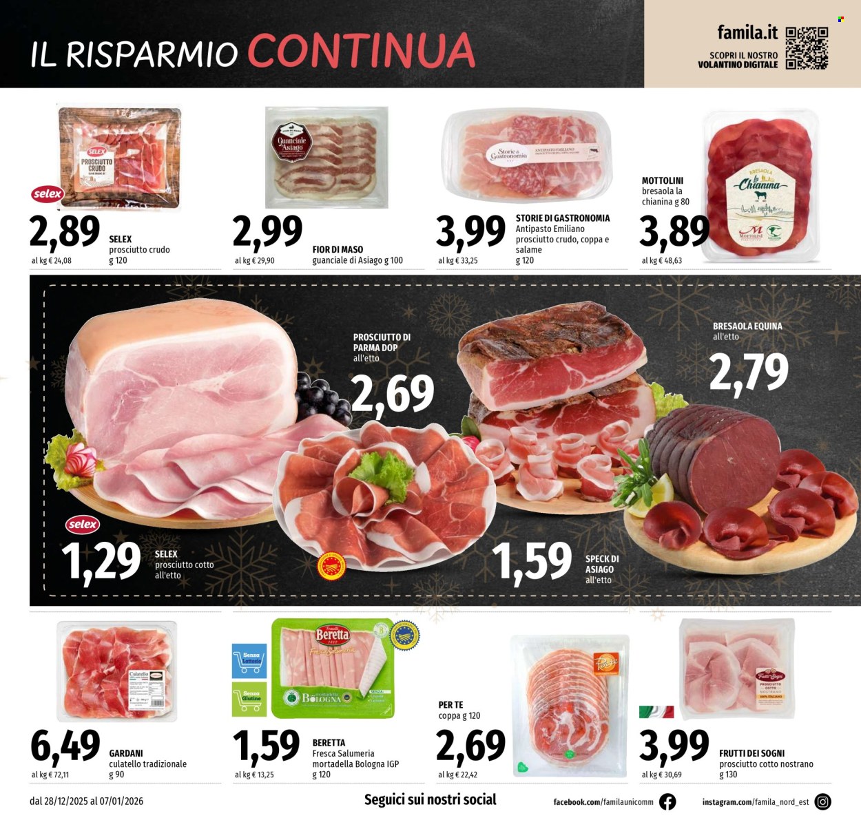 Volantino Famila - 28/12/2025 - 7/1/2026. Pagina 6