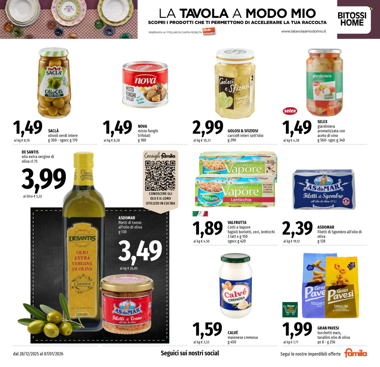 Volantino Famila - 28/12/2025 - 7/1/2026. Pagina 11