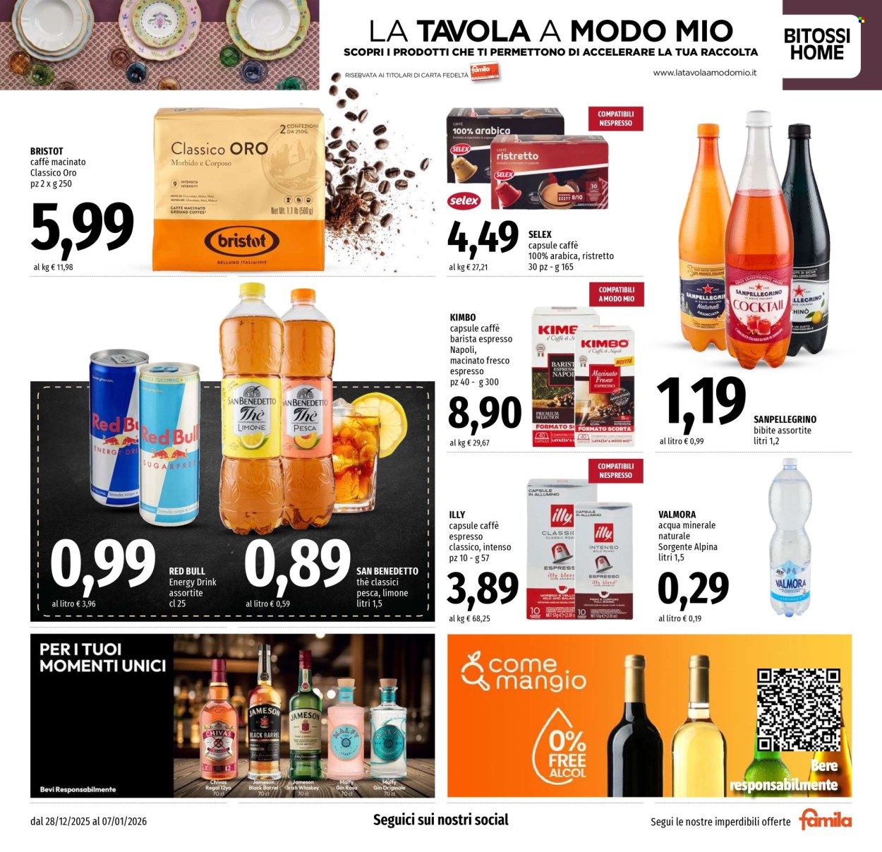 Volantino Famila - 28/12/2025 - 7/1/2026. Pagina 17