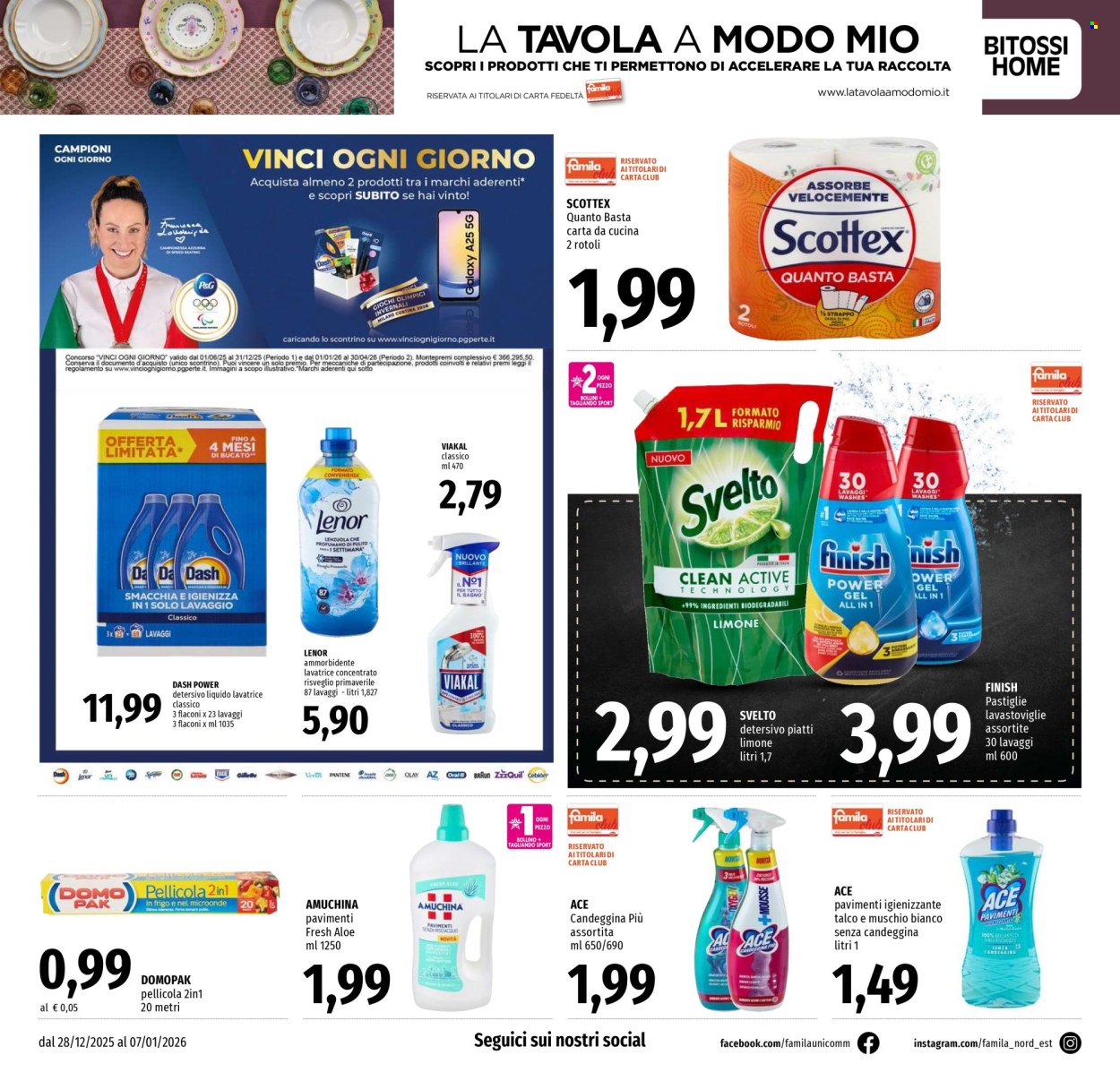 Volantino Famila - 28/12/2025 - 7/1/2026. Pagina 20