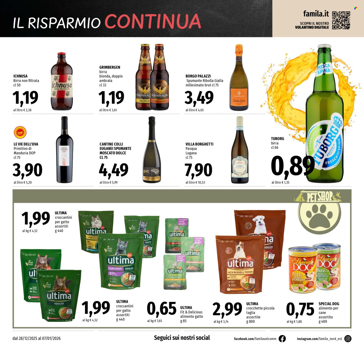 Volantino Famila - 28/12/2025 - 7/1/2026. Pagina 18
