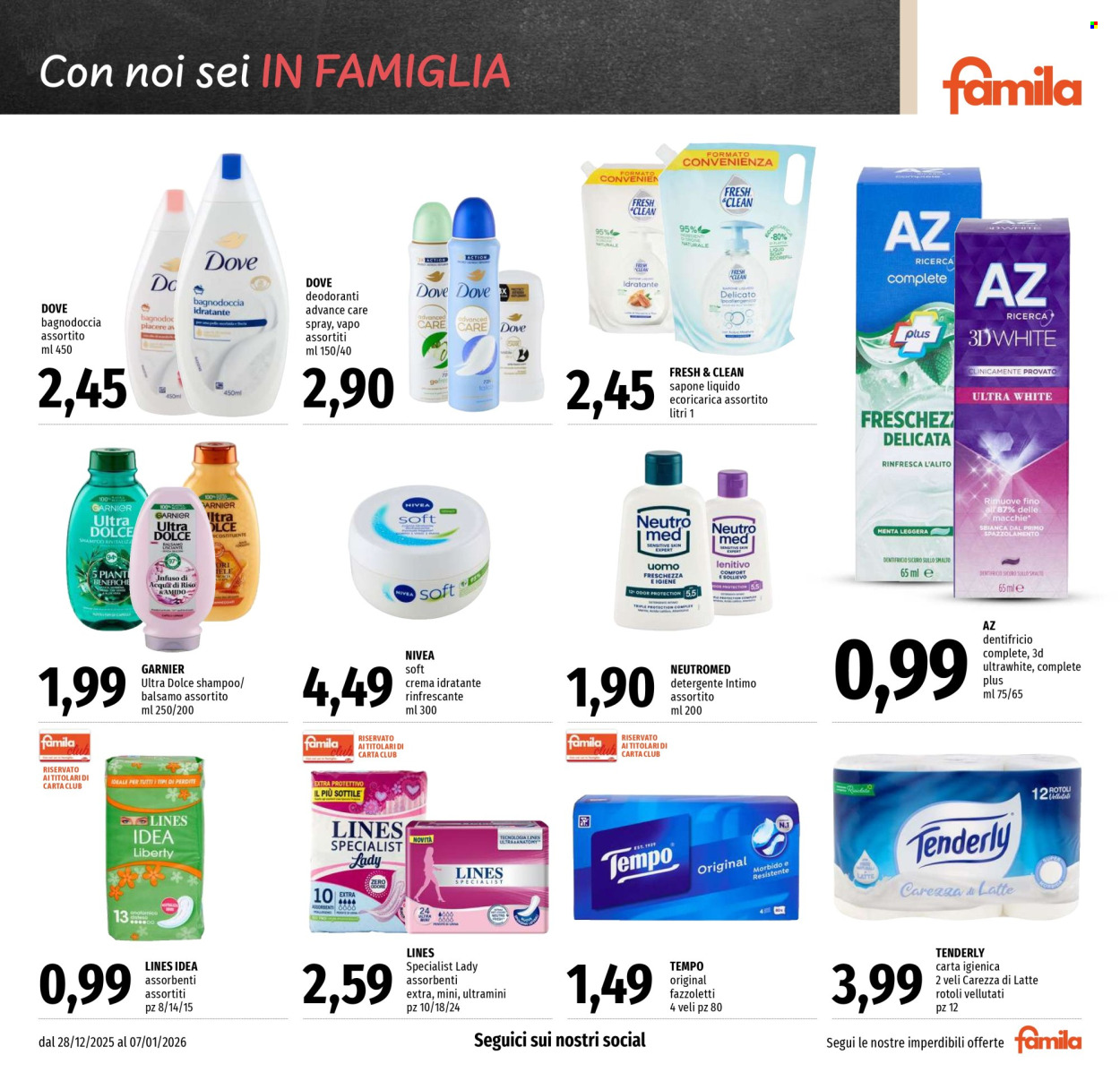 Volantino Famila - 28/12/2025 - 7/1/2026. Pagina 19