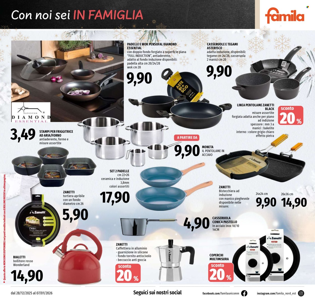 Volantino Famila - 28/12/2025 - 7/1/2026. Pagina 22