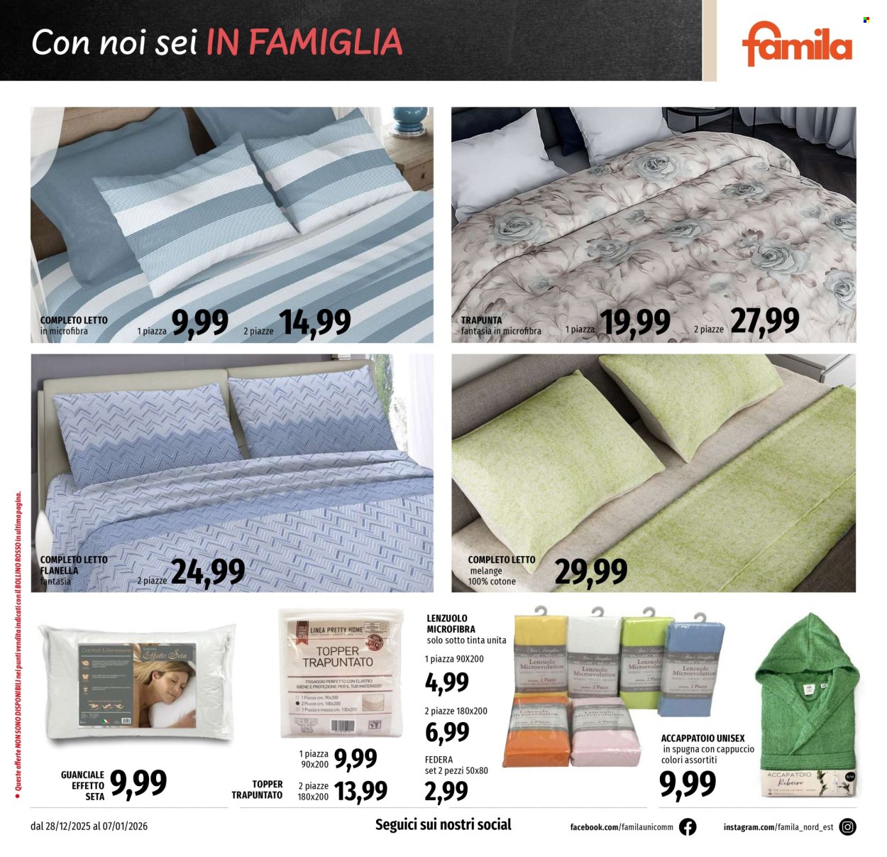 Volantino Famila - 28/12/2025 - 7/1/2026. Pagina 24