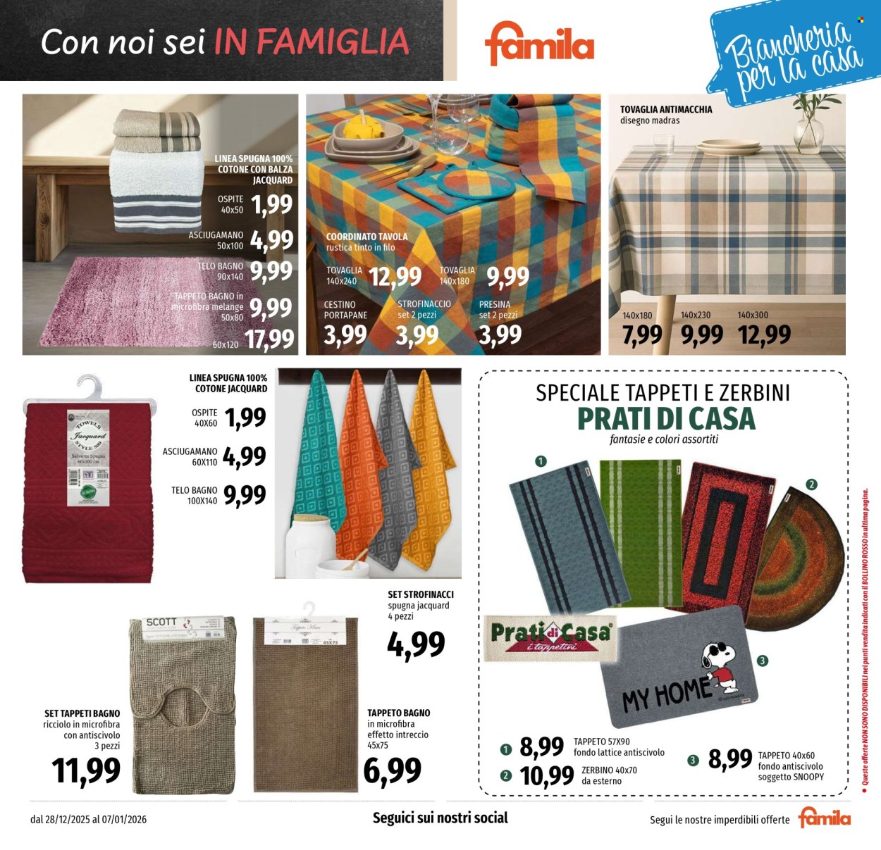 Volantino Famila - 28/12/2025 - 7/1/2026. Pagina 25