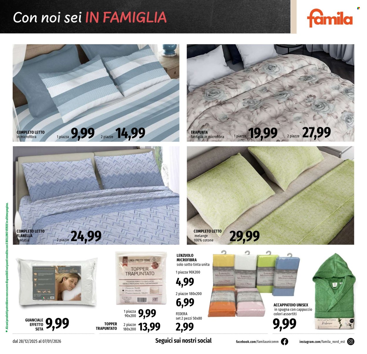 Volantino Famila - 28/12/2025 - 7/1/2026. Pagina 24
