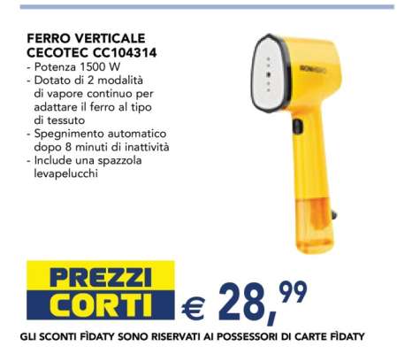 FERRO VERTICALE CECOTEC CC104314
