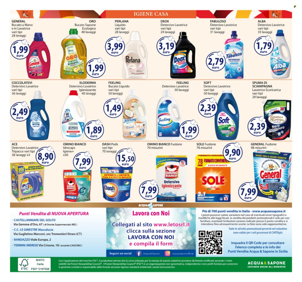Volantino Acqua & Sapone - 29/12/2025 - 11/1/2026. Pagina 20