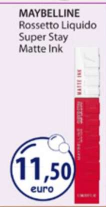 MAYBELLINE Rossetto Liquido Super Stay Matte Ink