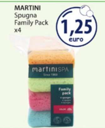 MARTINI Spugna Family Pack x4
