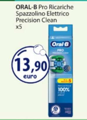 ORAL-B Pro Ricariche Spazzolino Elettrico Precision Clean x5