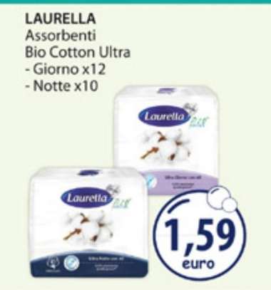 LAURELLA Assorbenti Bio Cotton Ultra