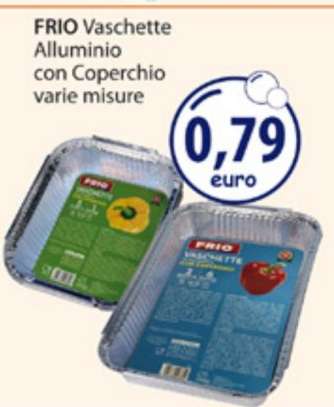 FRIO Vaschette Alluminio con Coperchio