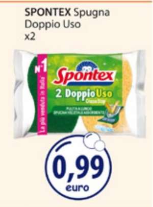 SPONTEX Spugna Doppio Uso x2